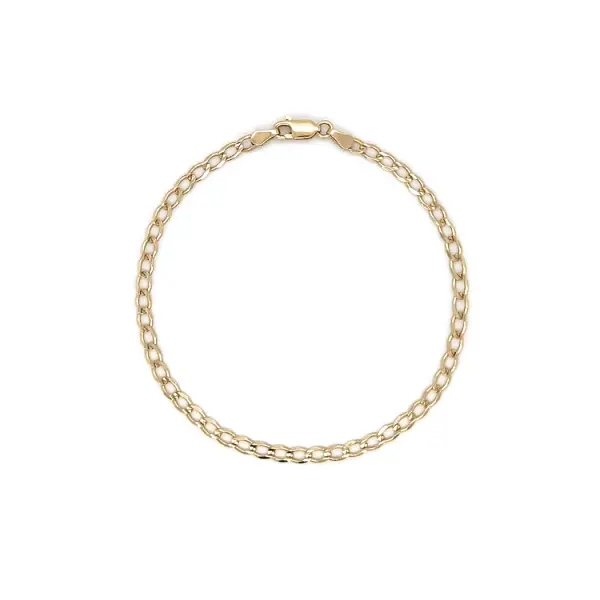 Gold Armour Bracelet