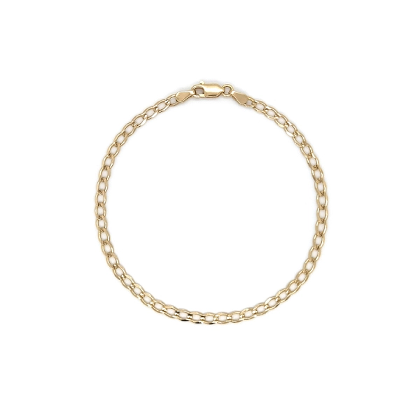 Gold Armour Bracelet