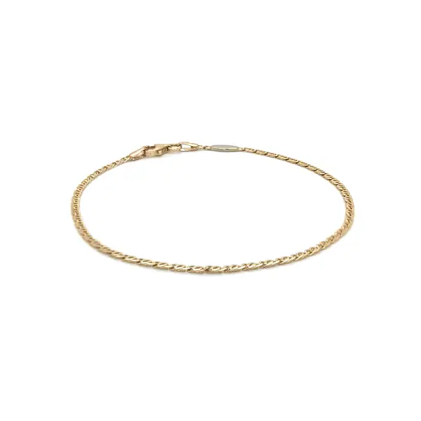 Gold Snail Bracelet
