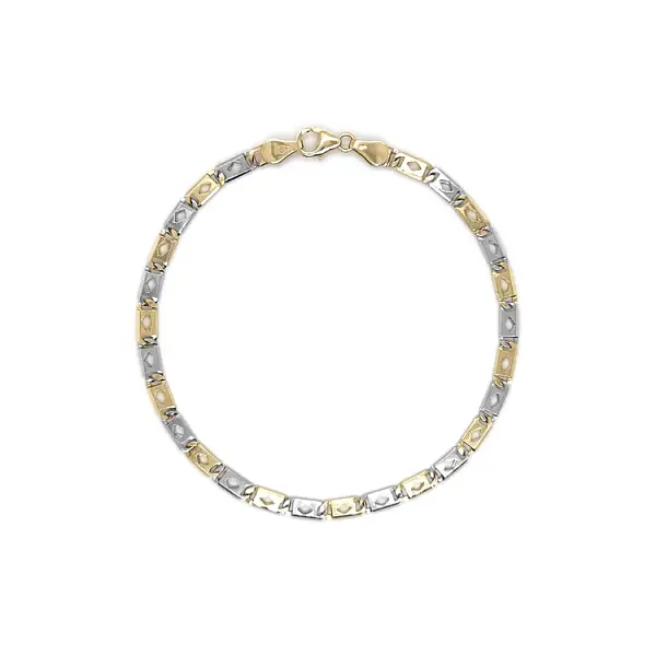 Gold Combination Bracelet