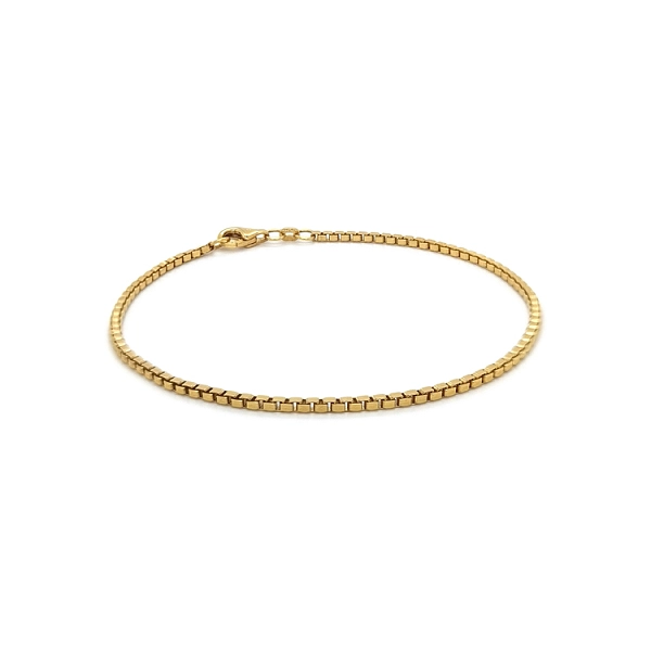 Gold Cube Bracelet - Cube
