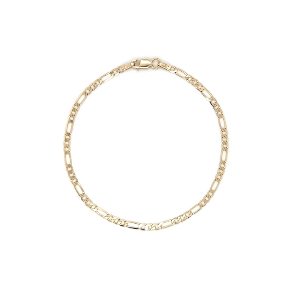 Gold Figaro Bracelet