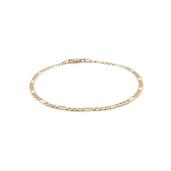 Gold Figaro Bracelet