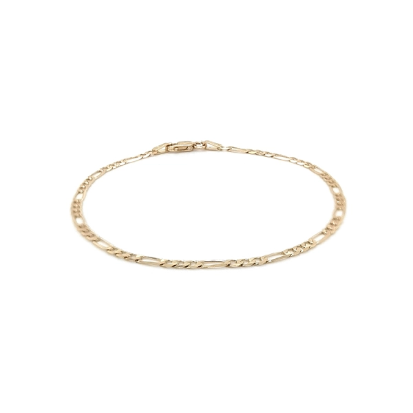 Gold Figaro Bracelet