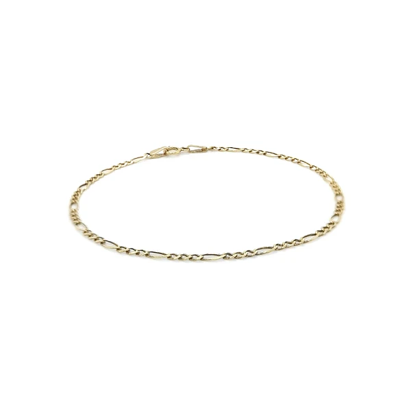 Gold Figaro Bracelet