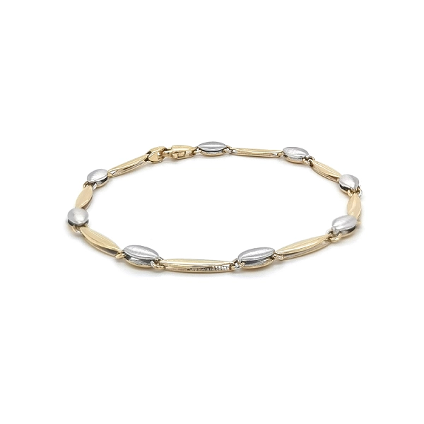 Gold Ladies Bracelet made of Combined Gold