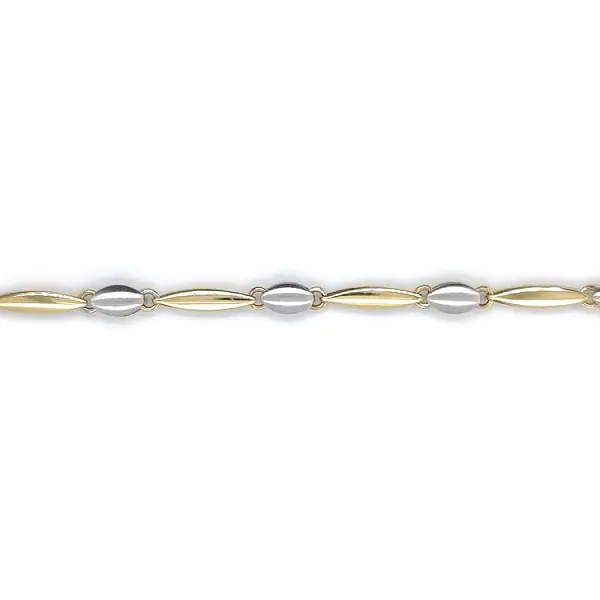 Gold Ladies Bracelet made of Combined Gold