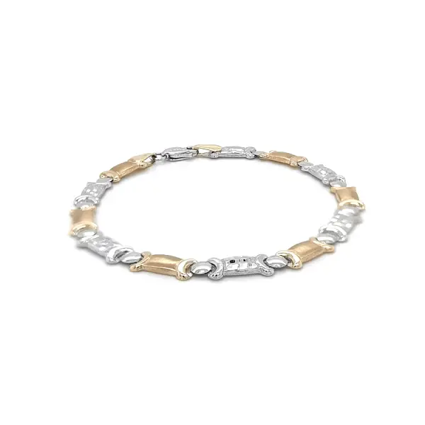 Gold Combination Bracelet