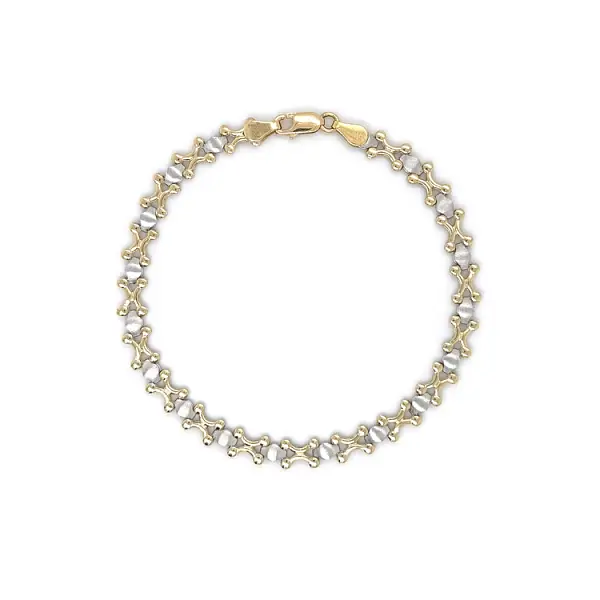 Gold Combination Bracelet