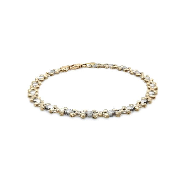 Gold Combination Bracelet
