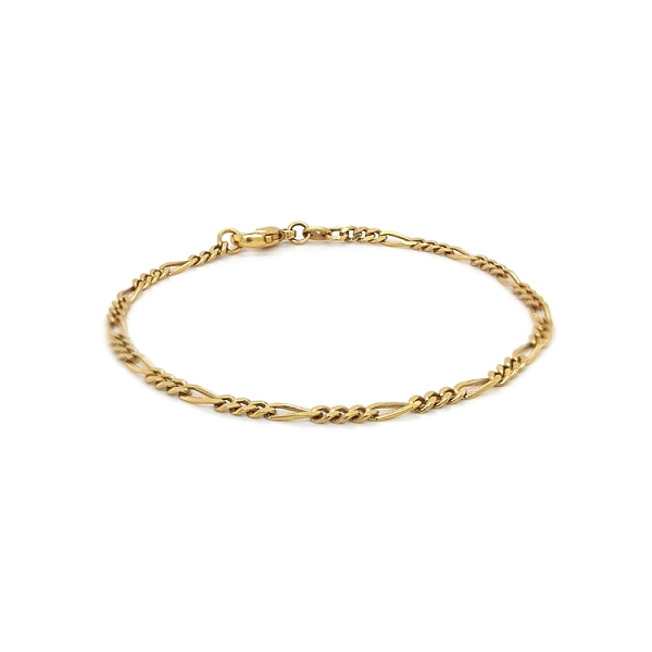 Gold Figaro Bracelet