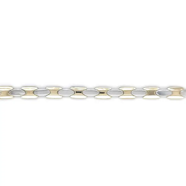 Gold Ladies Bracelet made of Combined Gold