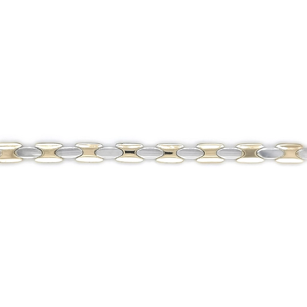 Gold Ladies Bracelet made of Combined Gold