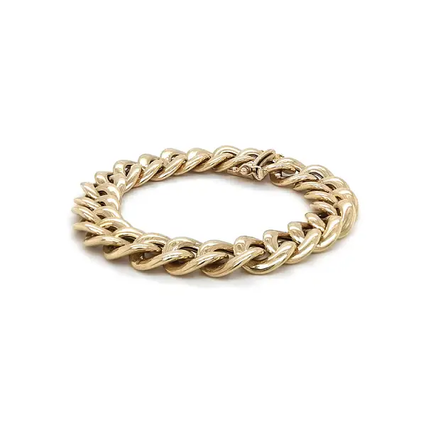 Gold Armour Bracelet