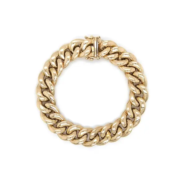 Gold Armour Bracelet