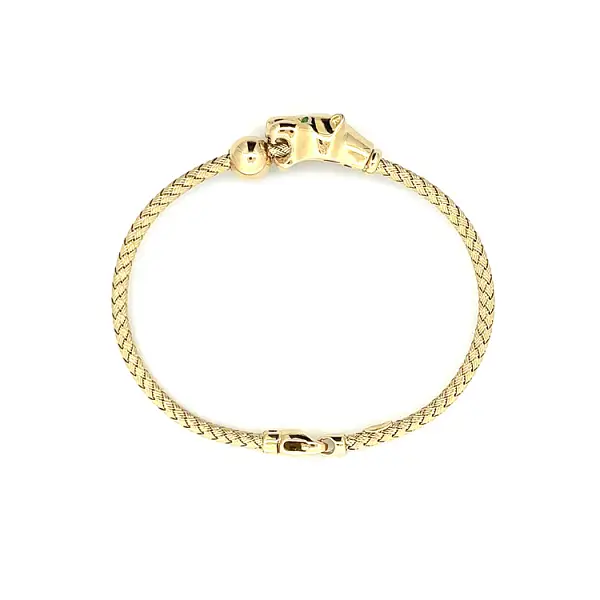 Gold Ladies Fixed Bracelet