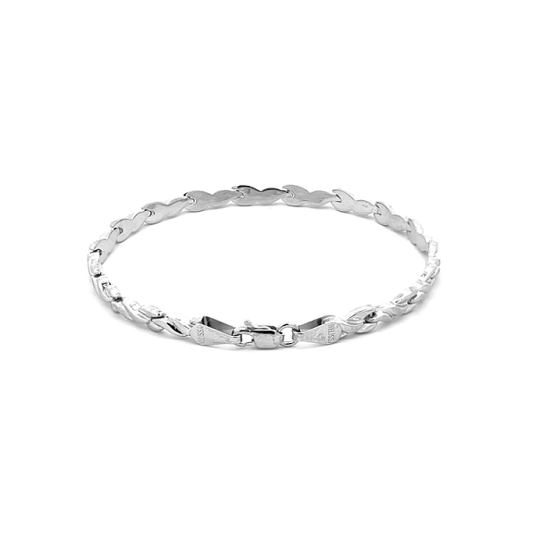 Ladies White Gold Bracelet