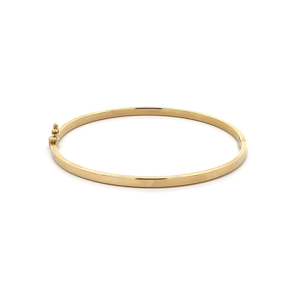 Gold Fixed Bracelet with Zircons
