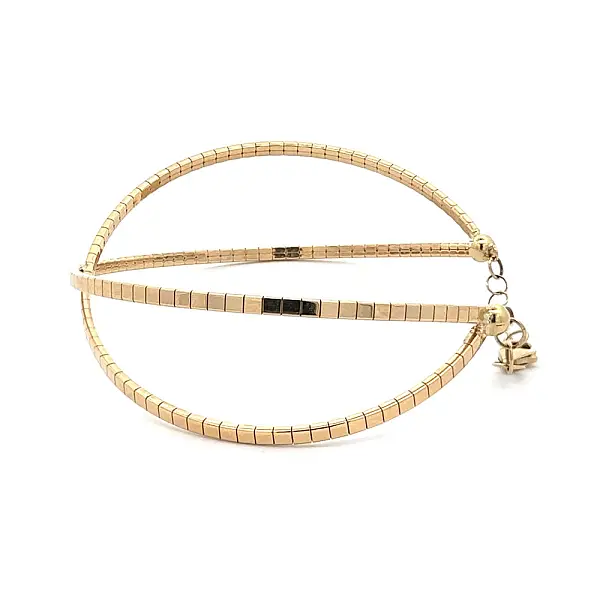 Gold Bangle Bracelet