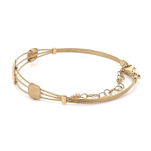 Gold Bangle Bracelet