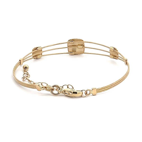 Gold Bangle Bracelet