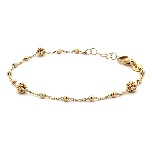 Gold Bracelet Balls