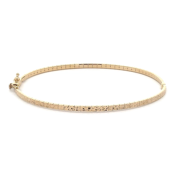 Gold Bangle Bracelet