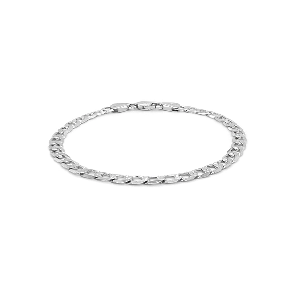 White Gold Armadillo Bracelet