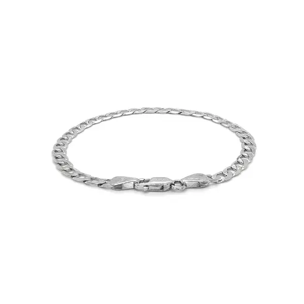 White Gold Armadillo Bracelet