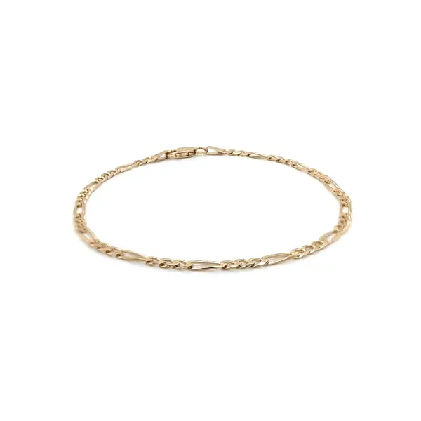 Gold Figaro Bracelet