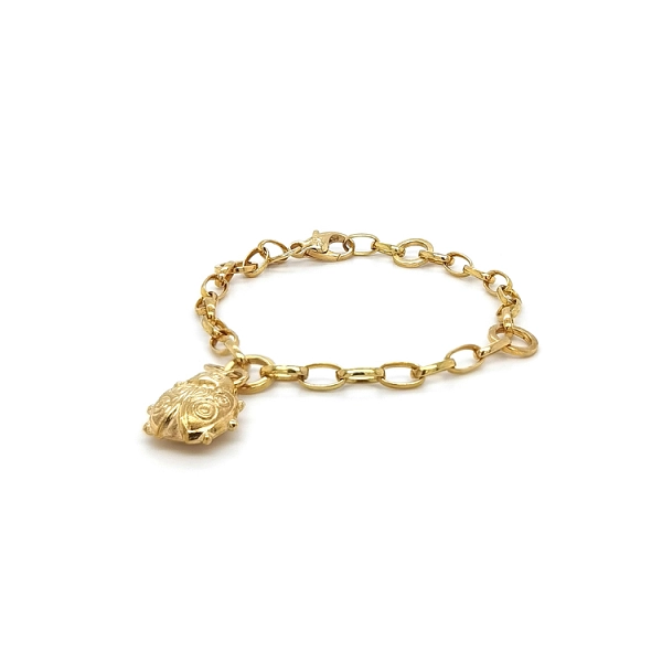 Gold Bracelet for Pendants