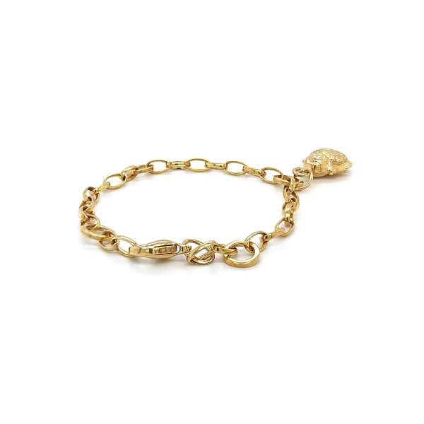 Gold Bracelet for Pendants
