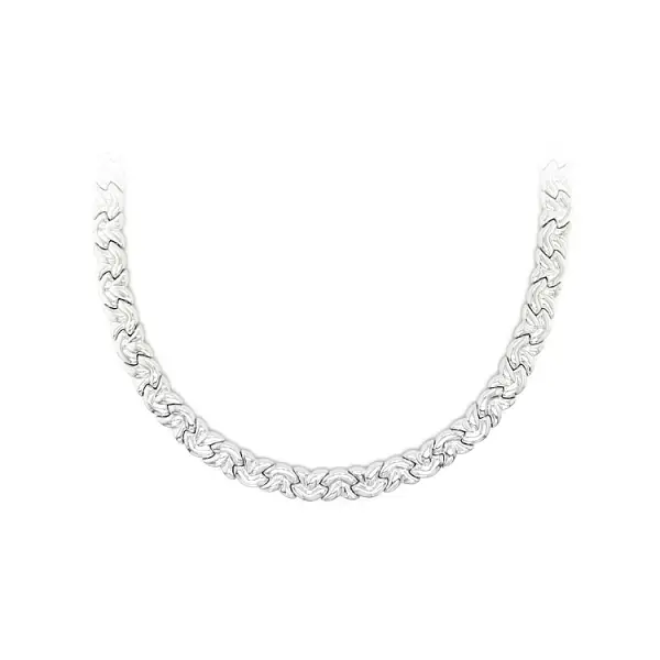 Ladies White Gold Necklace