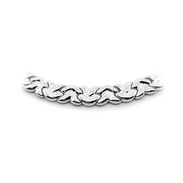 Ladies White Gold Necklace