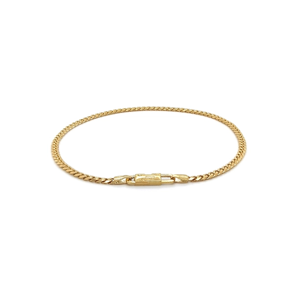 Gold Armour Bracelet
