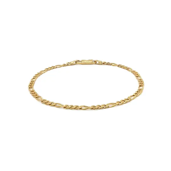 Gold Figaro Bracelet