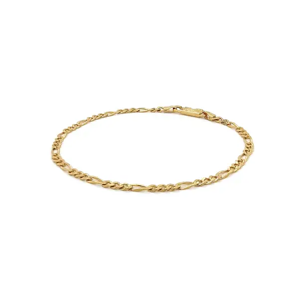 Gold Figaro Bracelet
