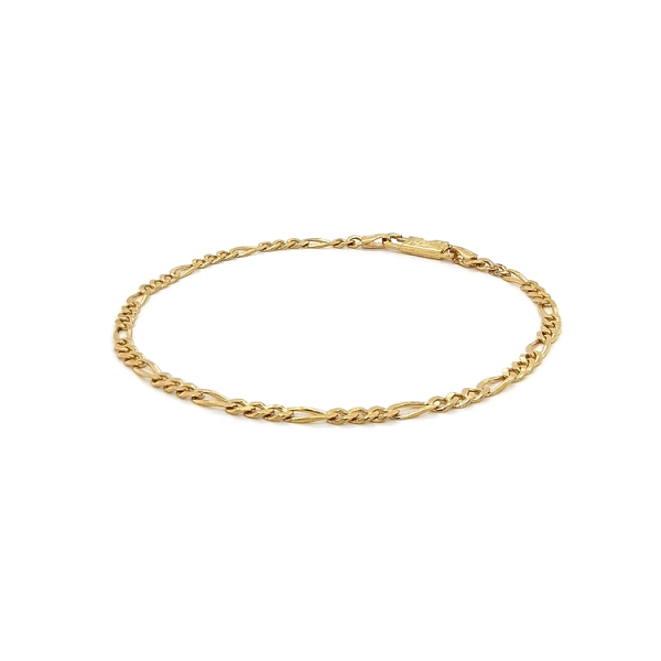 Gold Figaro Bracelet