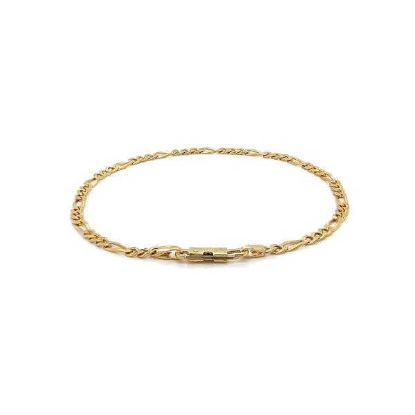 Gold Figaro Bracelet