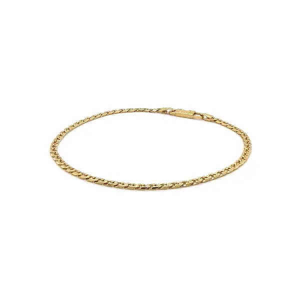 Gold Armour Bracelet