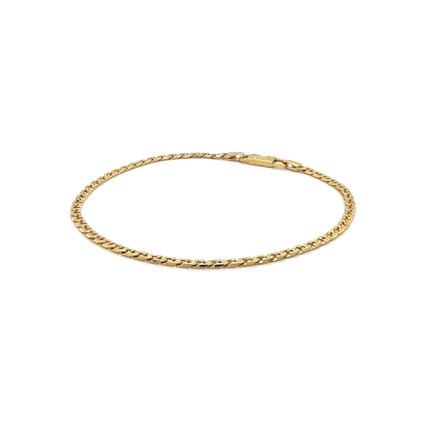 Gold Armour Bracelet