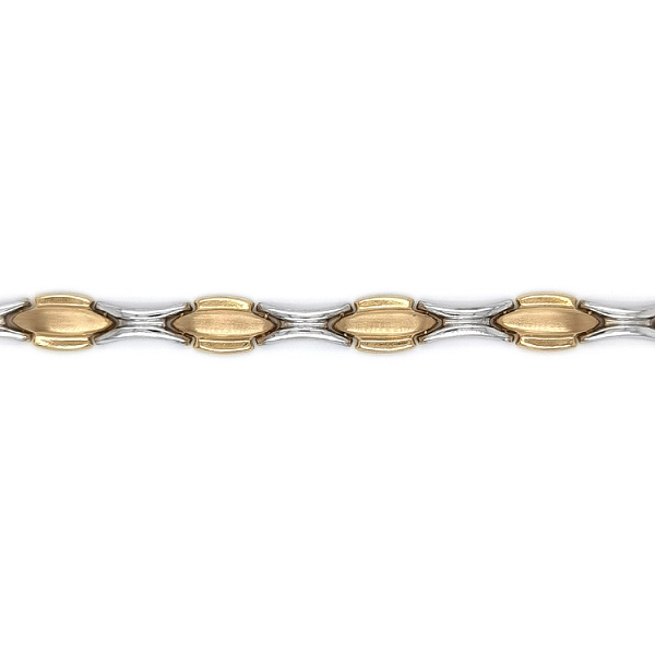 Gold Ladies Necklace made of Combined Gold