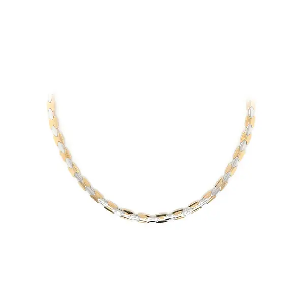 Gold Ladies Necklace made of Combined Gold