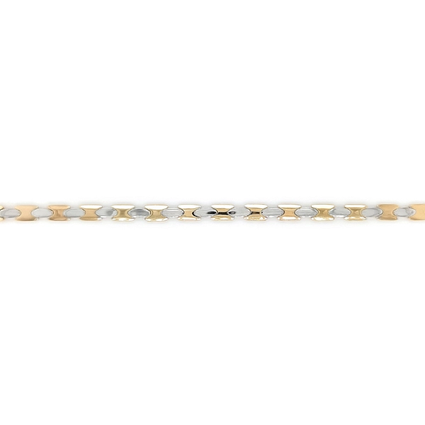 Gold Ladies Necklace made of Combined Gold
