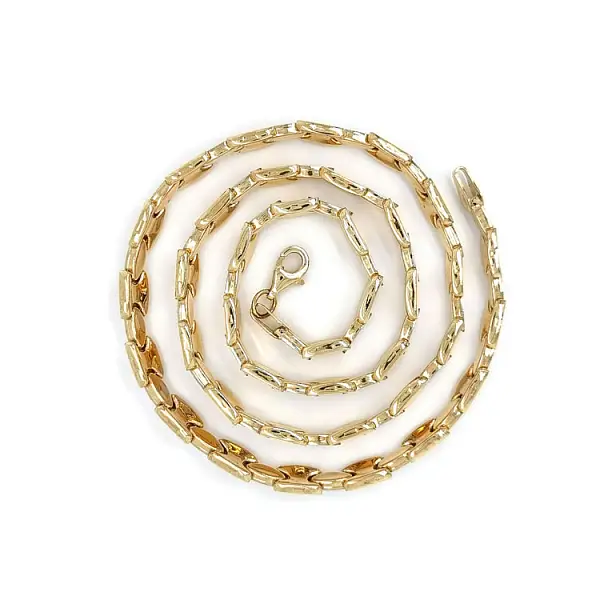 Gold Ladies Necklace made of Combined Gold