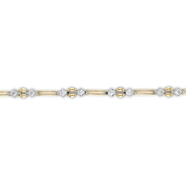Gold Ladies Necklace made of Combined Gold