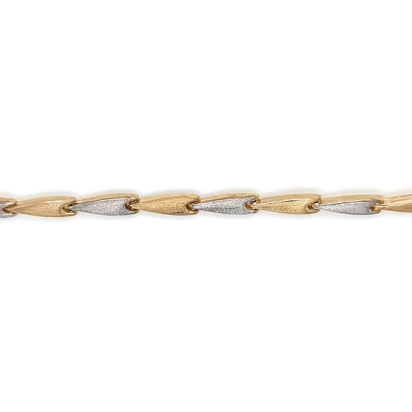 Gold Ladies Necklace made of Combined Gold
