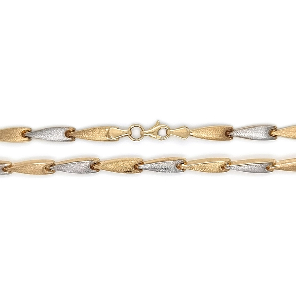 Gold Ladies Necklace made of Combined Gold