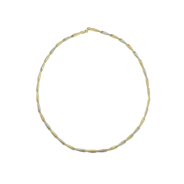 Gold Ladies Necklace made of Combined Gold