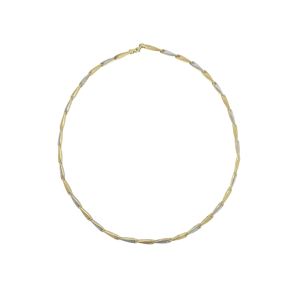 Gold Ladies Necklace made of Combined Gold